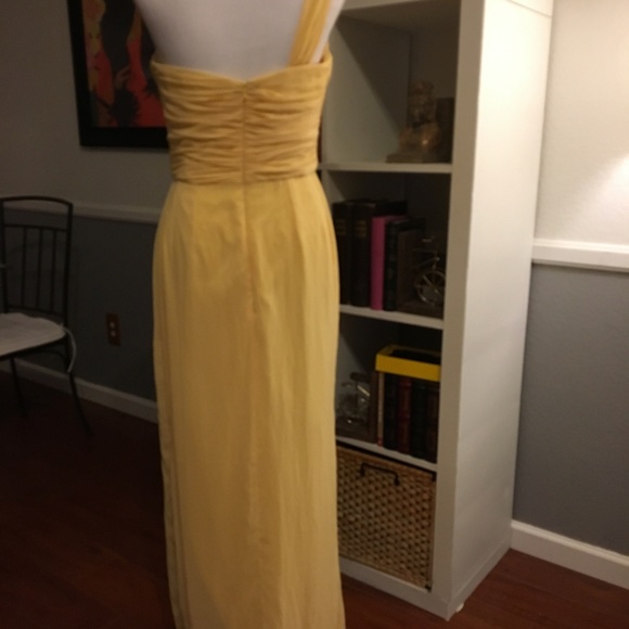 Elegant Formal Long Chiffon Gown Cocktail Dress - Picture 5 of 5